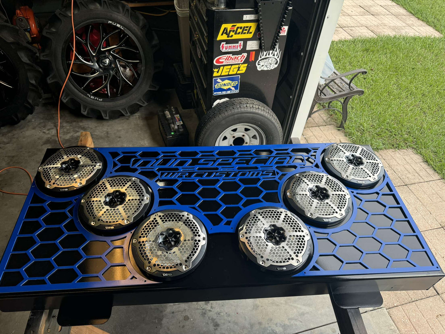 Custom audio pans